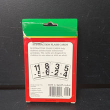 Load image into Gallery viewer, Subtraction Flash Cards

