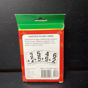 Addition Flash Cards