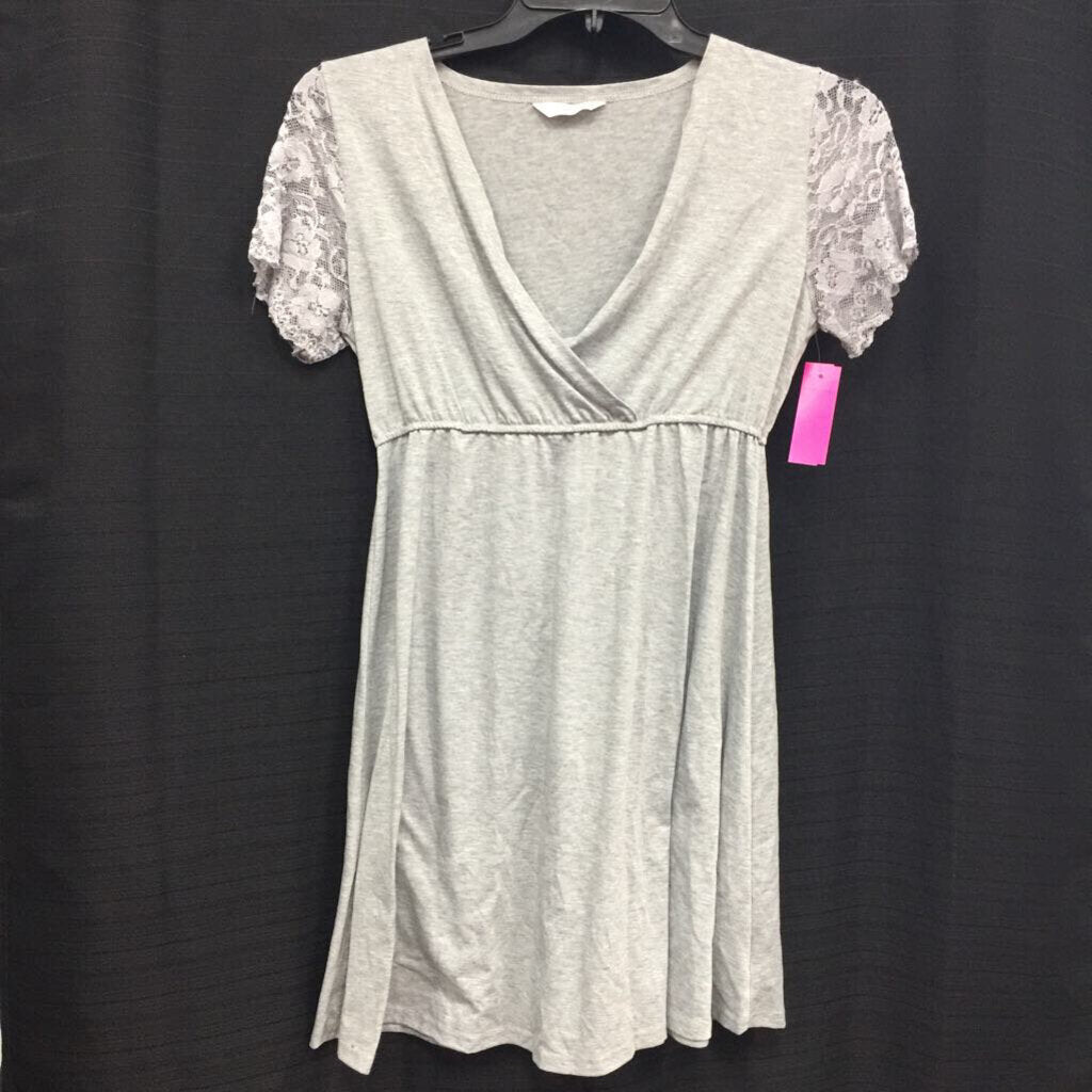 Lace Sleeve Dress