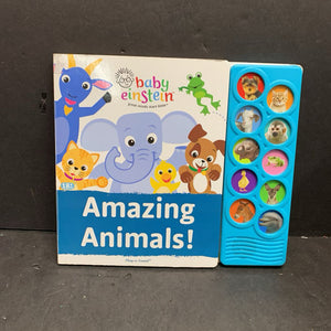 Amazing Animals! (Baby Einstein) -sound board