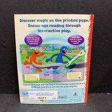 Load image into Gallery viewer, Head to Toe, Let&#39;s Go! (Sesame Street) (Anatomy) -interactive character educational paperback
