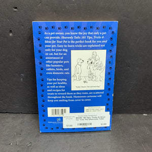 101 Tips, Tricks & Ideas for Your Pet (Heavenly Tails) (Donald Vaughan & Jonny Hawkins) (Mammals) -educational paperback