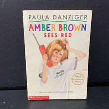Load image into Gallery viewer, Amber Brown Sees Red (Paula Danziger) (Old Cover) -series paperback
