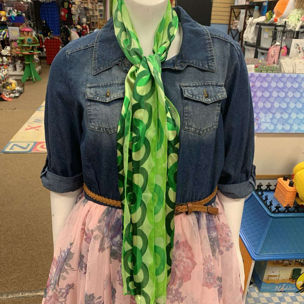 Girls Ring Pattern Scarf