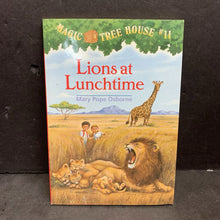 Load image into Gallery viewer, Lions at Lunchtime (Magic Tree House) (Mary Pope Osborne) -series paperback
