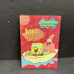 Spongebob Squarepants Joke Book (David Lewman) -character humor paperback