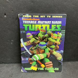 Rise of the Turtles (TMNT) (Joshua Sternin & J.R. Ventimilia) -novelization character comic paperback