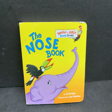 Load image into Gallery viewer, The Nose Book (Al Perkins) -dr. seuss board
