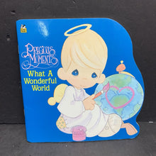 Load image into Gallery viewer, What a Wonderful World (Precious Moments) (Golden Book) -character religion paperback
