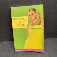 Load image into Gallery viewer, Claire (The Clique Summer Collection) (Lisi Harrison) -series paperback
