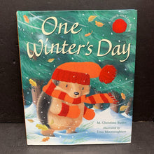 Load image into Gallery viewer, One Winter&#39;s Day (M. Christina Butler) (Season: Winter) -touch &amp; feel hardcover
