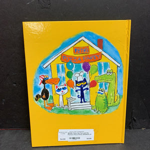 Pete the Cat and the Perfect Pizza Party (Kimberly & James Dean) -character hardcover