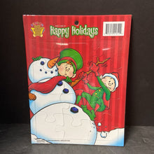Load image into Gallery viewer, 12pc Happy Holidays Christmas Puzzle (NEW)

