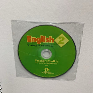 English 2 Writing & Grammer (Teacher's Edition, 3rd Edition) w/ CD-ROM (Homeschooling) -teaching textbook religion educational hardcover