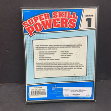 Load image into Gallery viewer, Super Skill Powers (Grade 1) -workbook educational paperback
