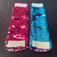 Load image into Gallery viewer, 8pk Reverse Sequin Bracelets (Mermaid Pillow Co.)
