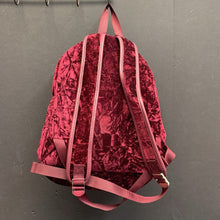 Load image into Gallery viewer, Velvet School Backpack Bag
