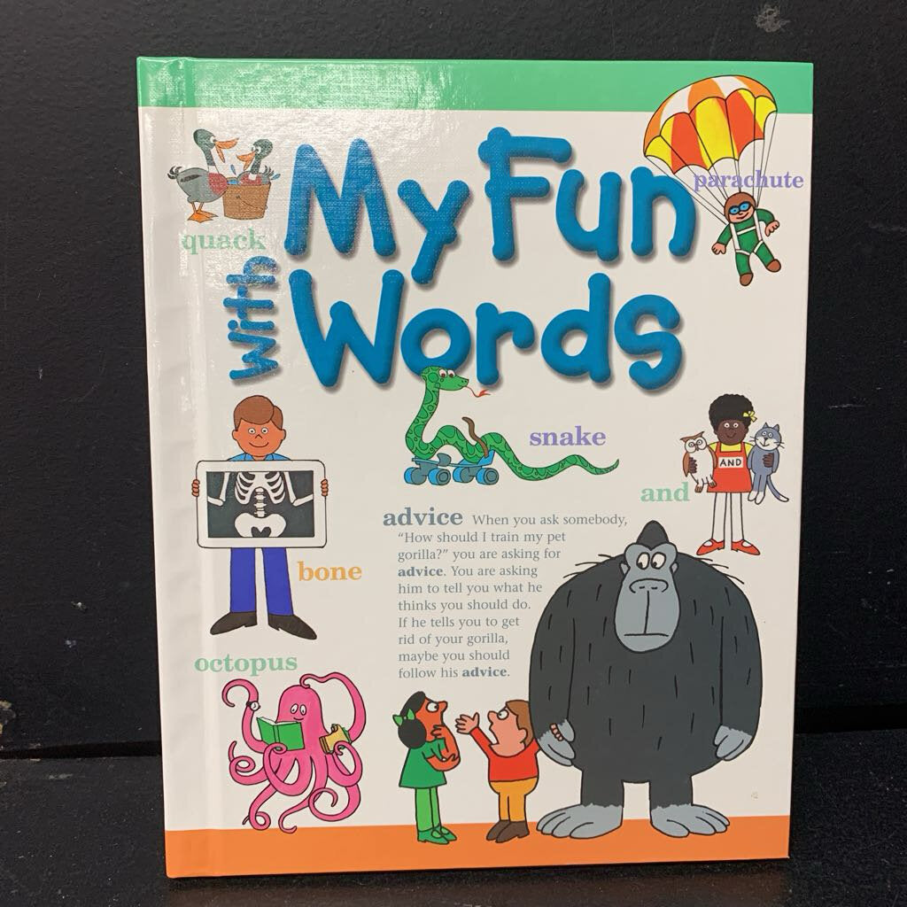 My Fun with Words (A-K) (James Ertel) (Dictionary/Language) -educational hardcover