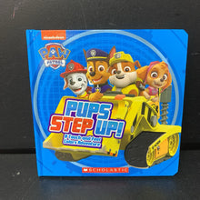 Load image into Gallery viewer, Pups Step Up! (Paw Patrol) -character touch &amp; feel board
