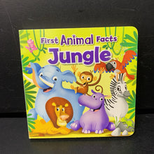 Load image into Gallery viewer, First Animal Facts Jungle (Mammals) -educational board
