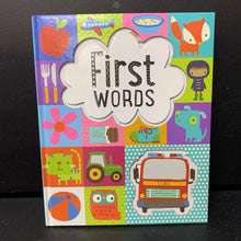 Load image into Gallery viewer, First Words (Dawn Machell &amp; Jane Horne) (Language/English) -educational hardcover
