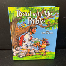 Load image into Gallery viewer, Read with Me Bible (NIrV Bible Storybook) (ZonderKidz) -religion hardcover
