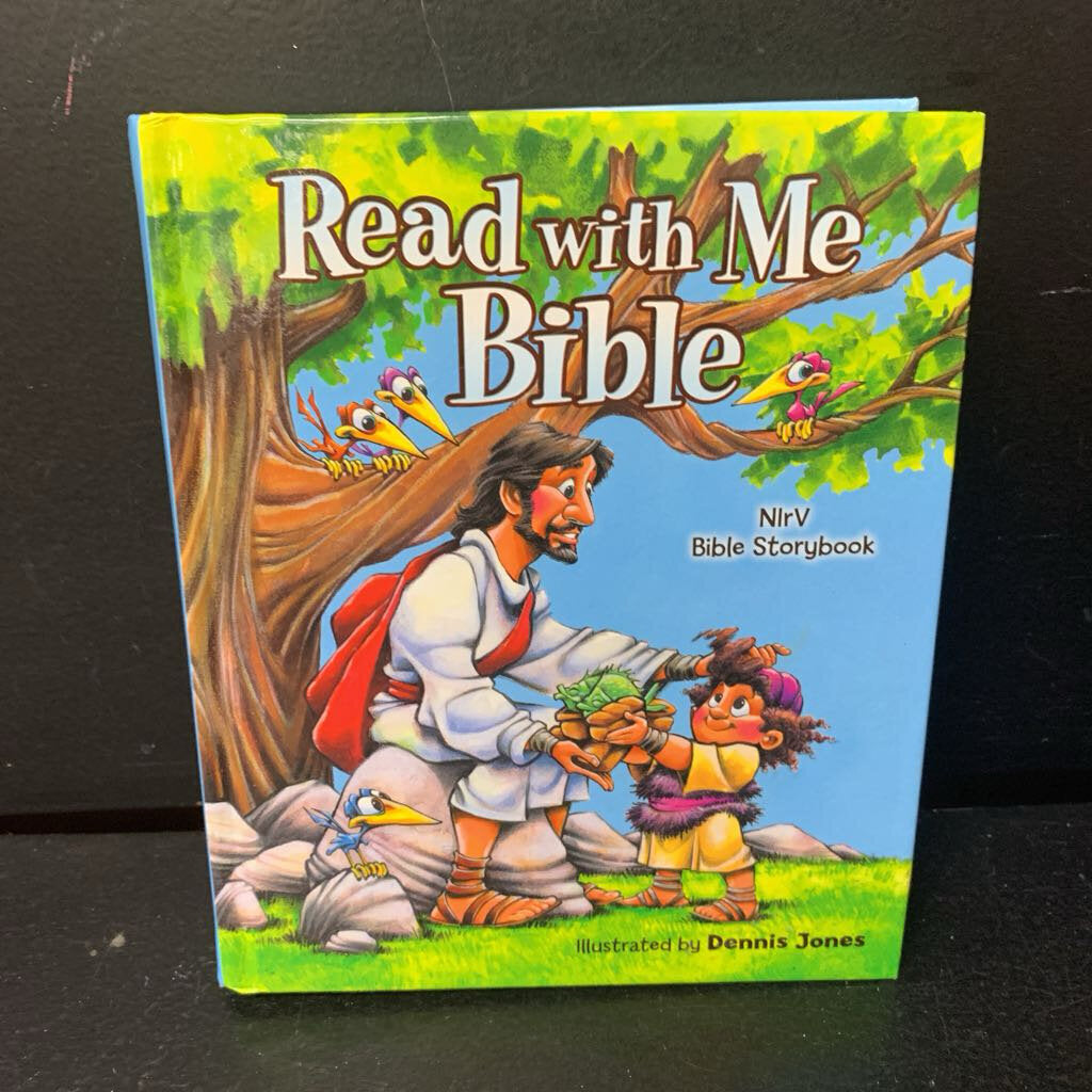 Read with Me Bible (NIrV Bible Storybook) (ZonderKidz) -religion hardcover