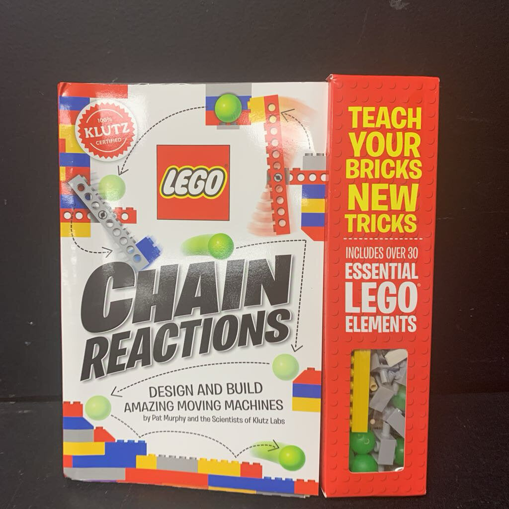 LEGO Chain Reactions (Klutz) (Pat Murphy) -activity hardcover