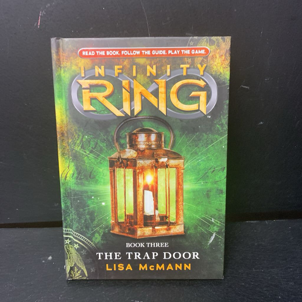 The Trap Door (Infinity Ring) (Lisa McMann) (Historical Fiction - Notable Event: Underground Railroad) -educational series hardcover
