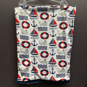 "Ahoy!" Nursery Blanket