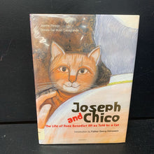 Load image into Gallery viewer, Joseph and Chico: The Life of Pope Benedict XVI as Told By a Cat (Jeanne Perego &amp; Andrew Matt) -hardcover
