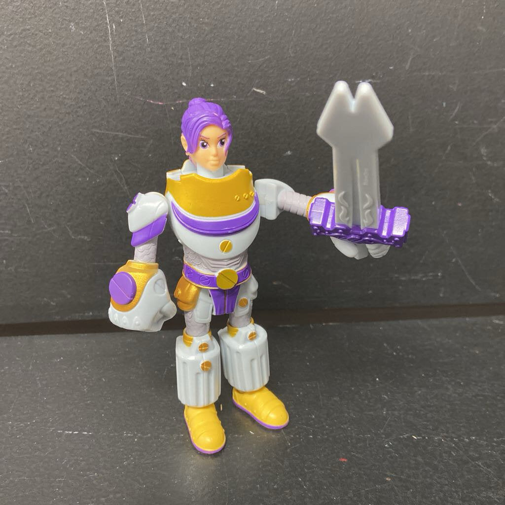 Kingdom Builders Lady Twist Figure w/Sword