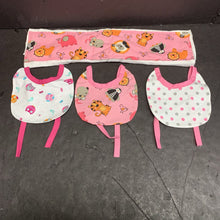Load image into Gallery viewer, Animal Burp Cloth &amp; Bib Set
