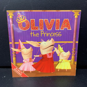 Olivia the Princess (Natalie Shaw) -character paperback