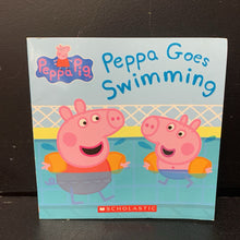 Load image into Gallery viewer, Peppa Goes Swimming (Peppa Pig) (Neville Astley) -character paperback
