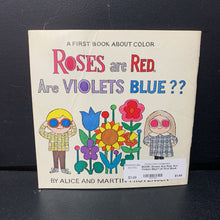 Load image into Gallery viewer, Roses Are Red. Are Violets Blue? (A First Book About Color) (The Best Book Club Ever) (Alice &amp; Martin Provensen) -educational paperback
