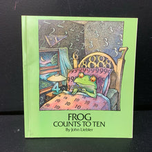 Load image into Gallery viewer, Frog Counts To Ten (John Liebler) (Math) -educational paperback
