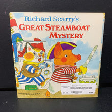 Load image into Gallery viewer, Richard Scarry&#39;s Great Steamboat Mystery (The Best Book Club Ever) -character paperback
