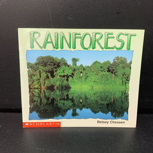 Rainforest (Science Emergent Readers) (Betsey Chessen) (Environment) -educational reader paperback