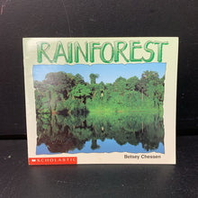 Load image into Gallery viewer, Rainforest (Science Emergent Readers) (Betsey Chessen) (Environment) -educational reader paperback
