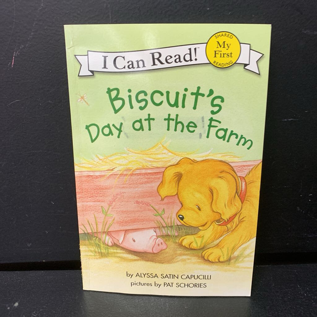 Biscuit's Day at the Farm (Alyssa Satin Capucilli) (My First I Can Read) -character reader paperback