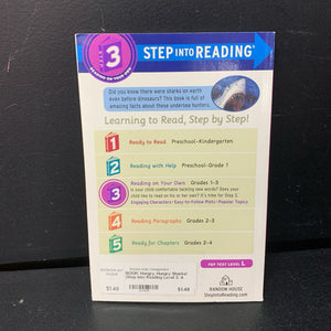 Hungry, Hungry Sharks! (Step Into Reading Level 3: A Science Reader) (Joanna Cole) (Sea Animals) -educational reader paperback