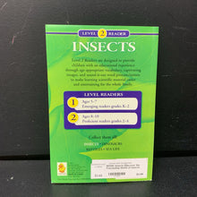 Load image into Gallery viewer, Insects (Discover the Fascinating World of Insects Level 2) -educational reader paperback
