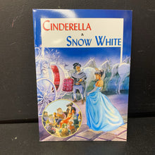 Load image into Gallery viewer, Cinderella &amp; Snow White (Isabel Fonte) (Fairy Tale) (Weekly Reader Corporation) -reader paperback
