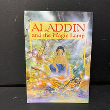 Load image into Gallery viewer, Aladdin and the Magic Lamp (Isabel Fonte) (Fairy Tale) (Weekly Reader Corporation) -reader paperback
