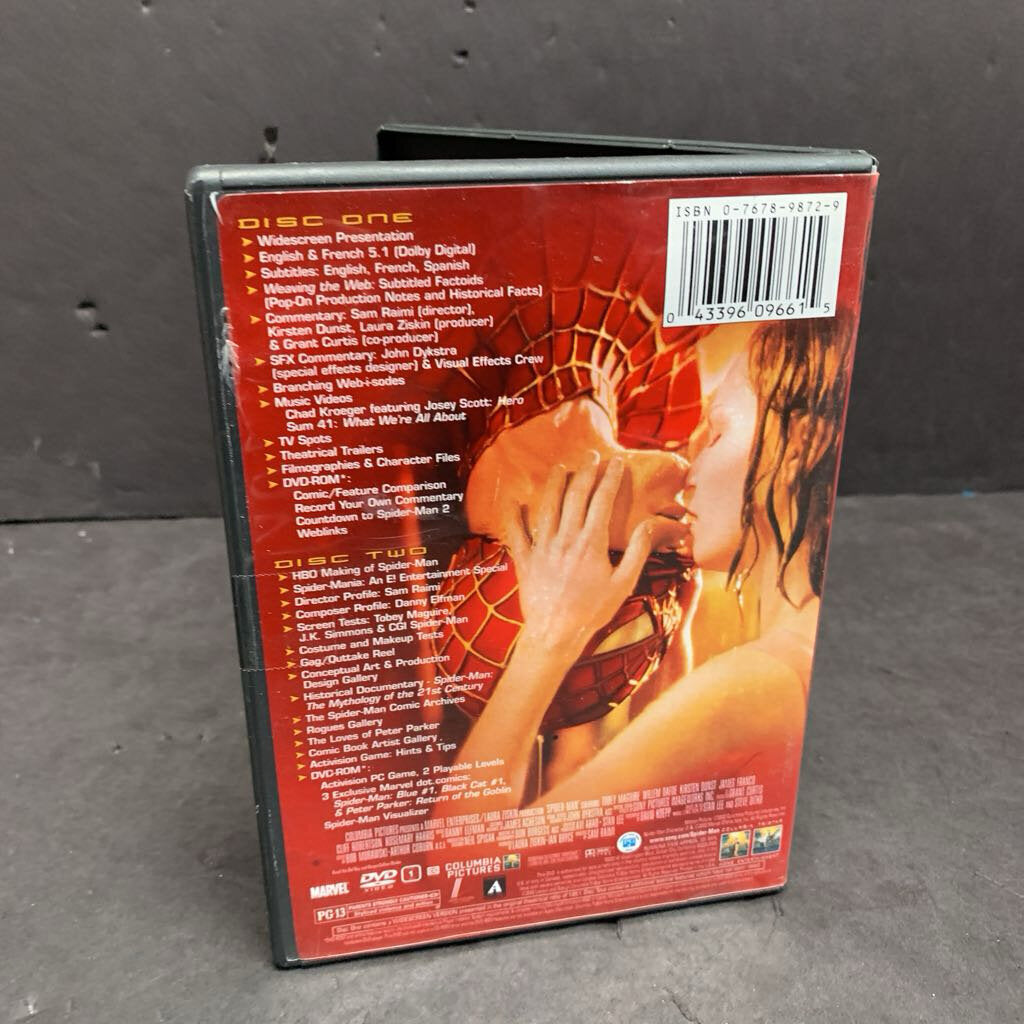 Spiderman 2-Disc DVD-Movie – Encore Kids Consignment