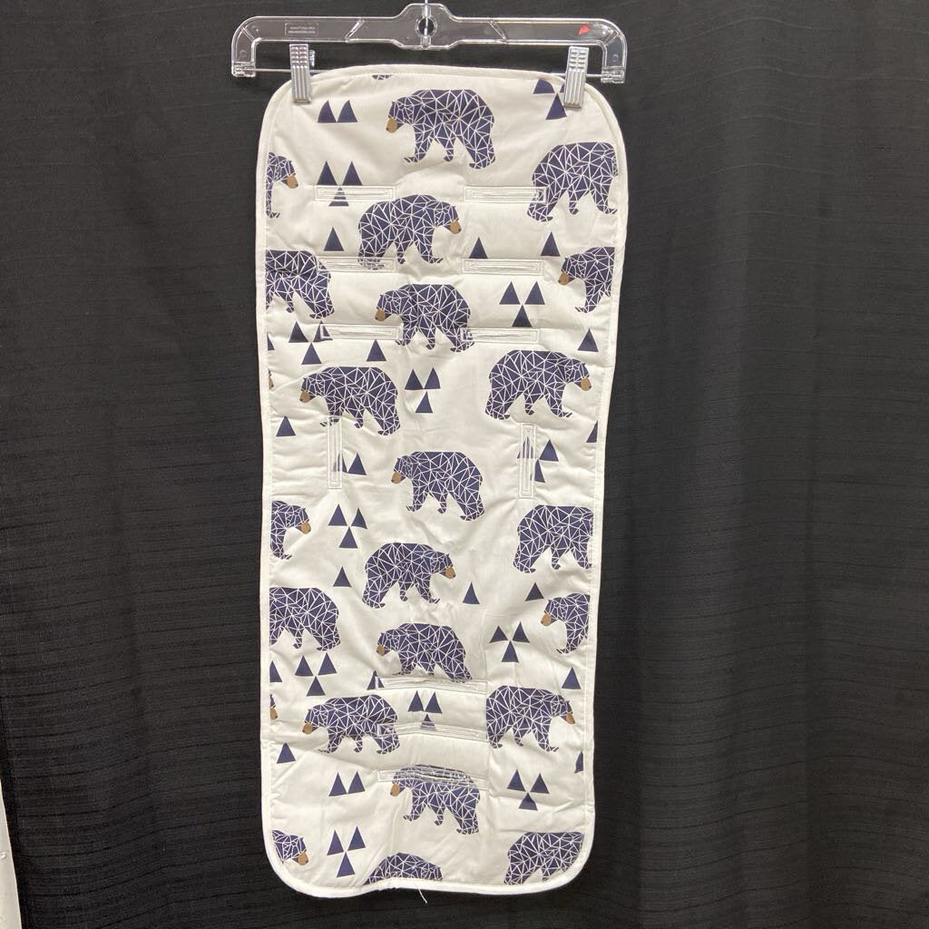 Reversible Stroller Seat Liner (NEW) (Sleeping Lamb)