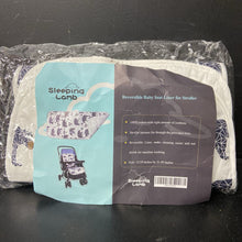 Load image into Gallery viewer, Reversible Stroller Seat Liner (NEW) (Sleeping Lamb)
