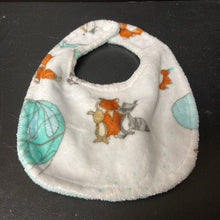 Load image into Gallery viewer, Animal Bib (The Minky Boutique)
