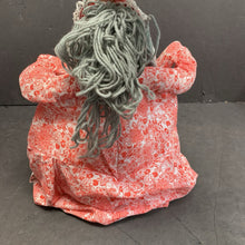 Load image into Gallery viewer, "There was an Old Lady who Swallowed a Fly" Hand Puppet w/Accessories (Alma's)
